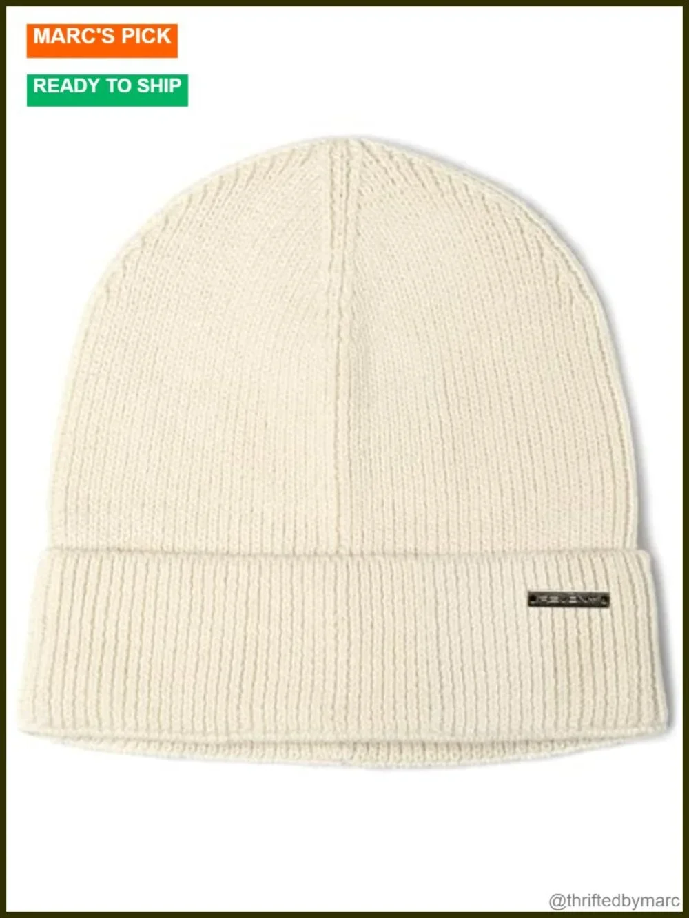 100% Cotton Men's Skull Beanie – Soft, Structured Everyday Beanie